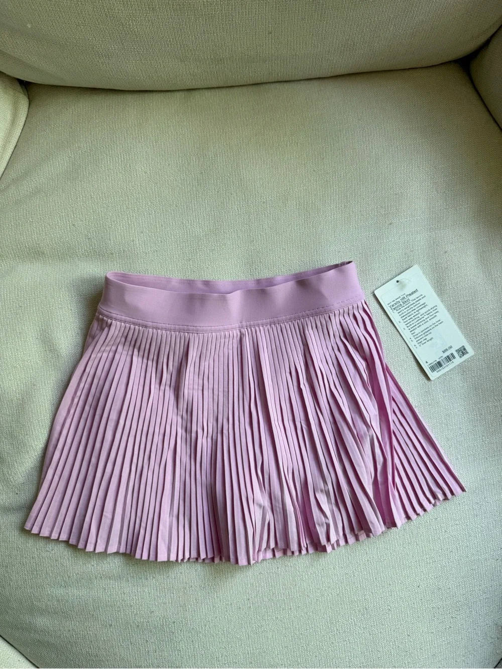 lululemon athletica Pleated Skater Skirt — Light Lavender Pink